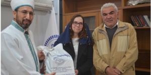 Ziyaret için geldiği Amasya’da Müslümanlıkla tanışan 54 yaşındaki Diana Hendrika Petronella, İslam’ı seçti.